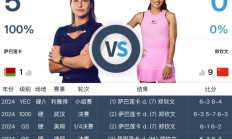 开云体育下载:开云:网球WTA1000迈阿密站女单直播频道平台 郑钦文vs萨巴伦卡直播观看入口